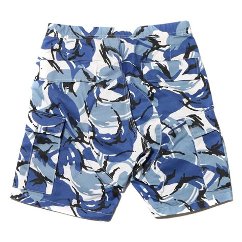 THE NORTH FACE PURPLE LABEL COOLMAX(R) Camouflage Webbing Belt Shorts ...