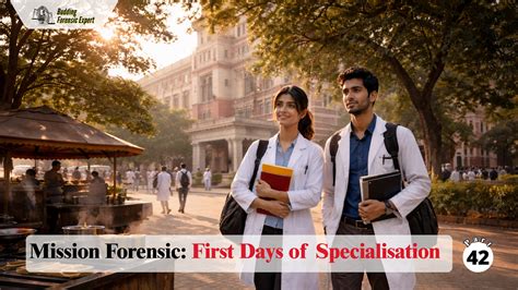 Mission Forensic — Part 42: First Day of Specialisation