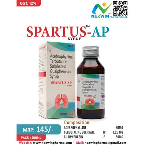 SPARTUS™-AP SYRUP Nexwin Pharma Pvt. Ltd.