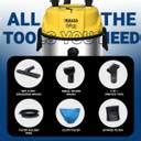 Inalsa Micro WD12 Multifunctional Wet/Dry/Blower | Powerful Suction ...