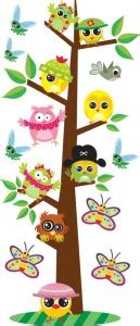 god & god's 61 cm Birds on Tree Self Adhesive Sticker Price in India ...