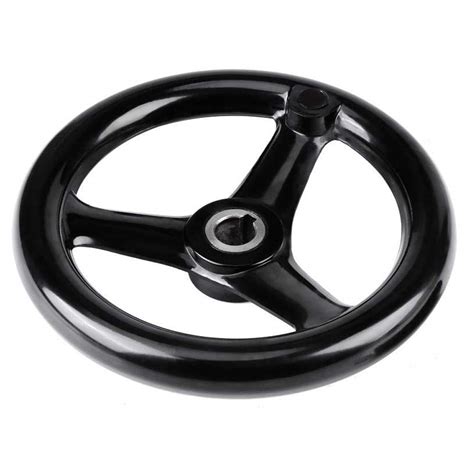 Buy Othmro 1Pcs Hand Wheel Round Three Hand Wheel 0.47inch Center Hole ...