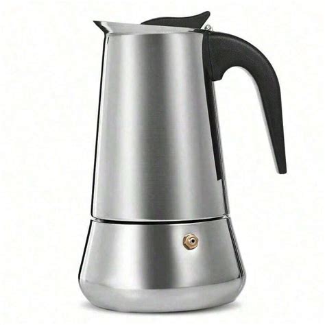 Stainless Steel Moka Coffee Pot Stovetop Espresso Maker Moka Latte ...