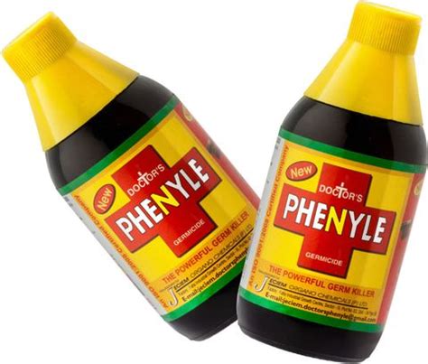 Doctor's Phenyle Black Super Disinfectant Floor, Bathroom Cleaner (450 ...