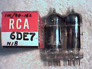 Tube lot of 3ea 6DE7 1NIB tstd amp radio amplifier ham | eBay