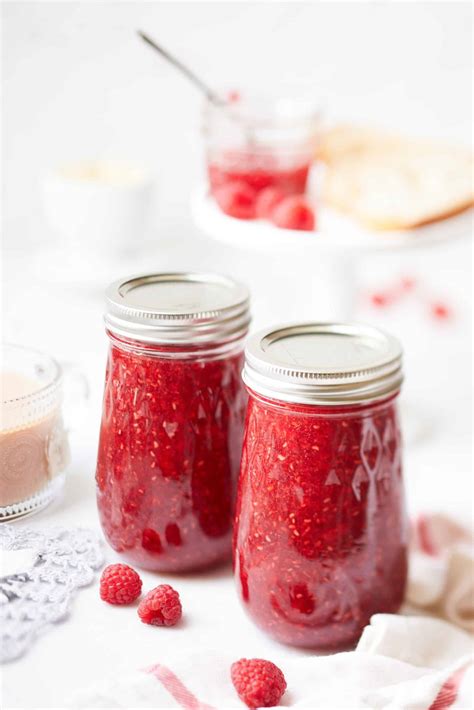 Recipe for Raspberry Freezer Jam - Happy Happy Nester