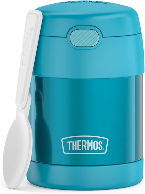 THERMOS Kids FUNTAINER Food JAR 0.30 L, Ocean Teal, Thermal Food ...