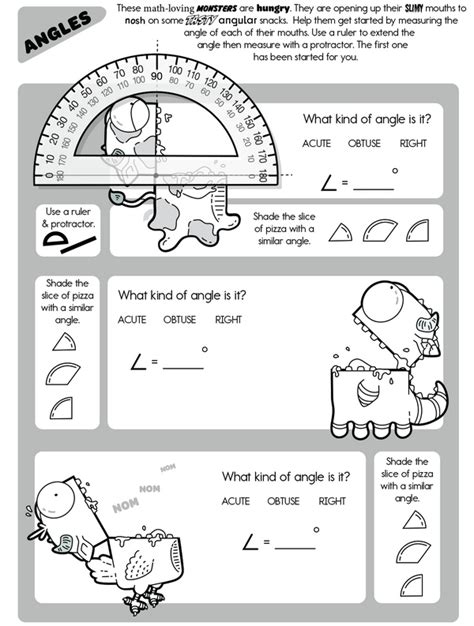 Image result for Grade 6 Math Worksheets Angleeee