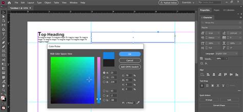 Adobe InDesign Use 的图像结果