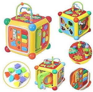 Trade Zone Intellect Cubic Musical Activity Cube Play Centre Six Sides ...