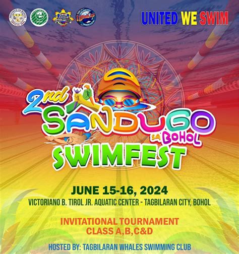 2nd SANDUGO sa Bohol Swim Fest, Victoriano B. Tirol Jr. Sports Complex ...