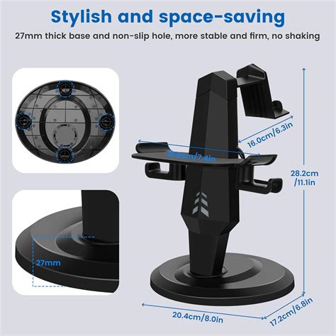 Buy Lampelc Headset Charging Dock, VR Display Stand for Meta/Oculus ...
