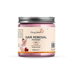 Buy Flora Shine 100% Pure Hair Removal Powder For Underarms, Hand, Legs ...