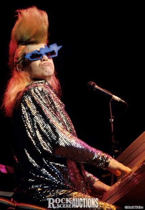 Elton John - 1986 - Rock Scene Auctions