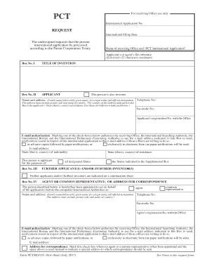 2010 Form WIPO PCT/RO/101 Fill Online, Printable, Fillable, Blank ...