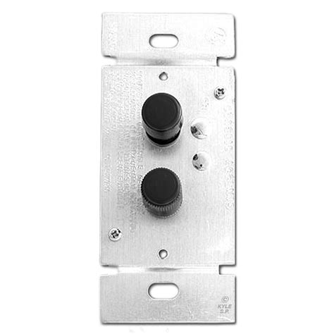 Push Button Dimmer Switches, Push Button Light Dimmers Trimmed