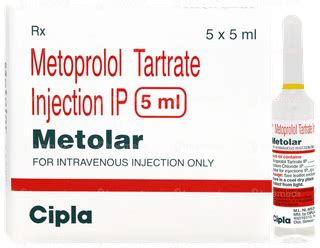 Metolar 5 Mg Injection 5 Ml - Uses, Side Effects, Dosage, Price | Truemeds