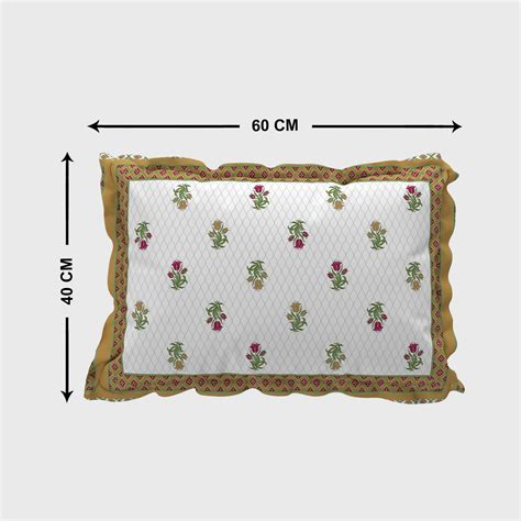 Buy India Inspired Set of 2 Pillow Covers - 45x70cm from Home Centre at ...