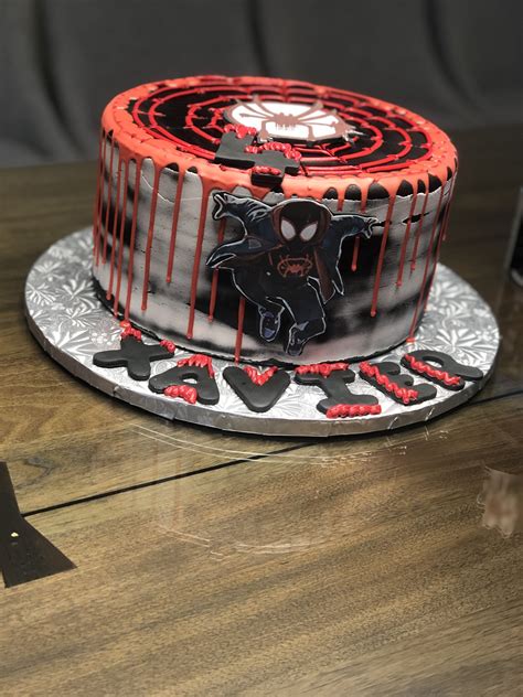 Miles Morales Cake | Birthday cake kids, Spiderman cake, Cake