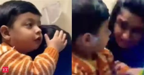 Little Boy Video: 2-year-old encourages mother to go to office ...