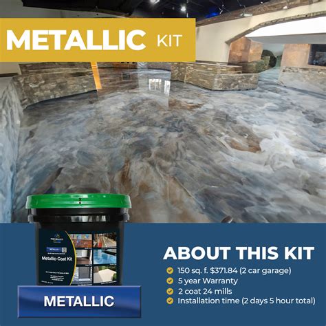 Metallic Epoxy Floor Coating Kits | PerformanceDIY