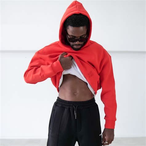 Red Hoodie Men's Designer at Harry Brawner blog