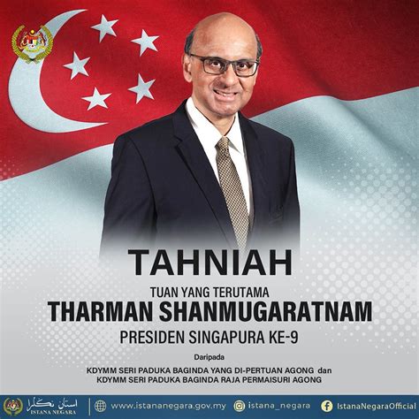 King congratulates Singapore's ninth president | The Star - leader of singapore