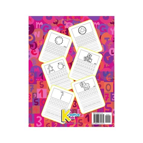 Buy Girls Shapes, Letter & Number Tracing Workbook And Handwriting ...