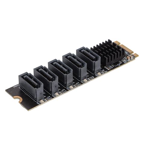 M.2 to SATA3.0 Expansion Card Hard Disk Expansion Card Riser Card PH57 ...