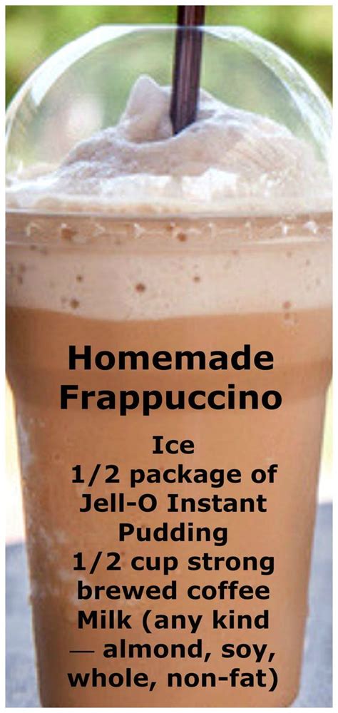Homemade Frappuccino 的图像结果