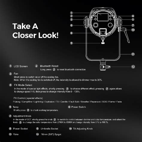 Buy Digitek (DCL-400 WBC Combo) Continuous Light. Built with Solid ...