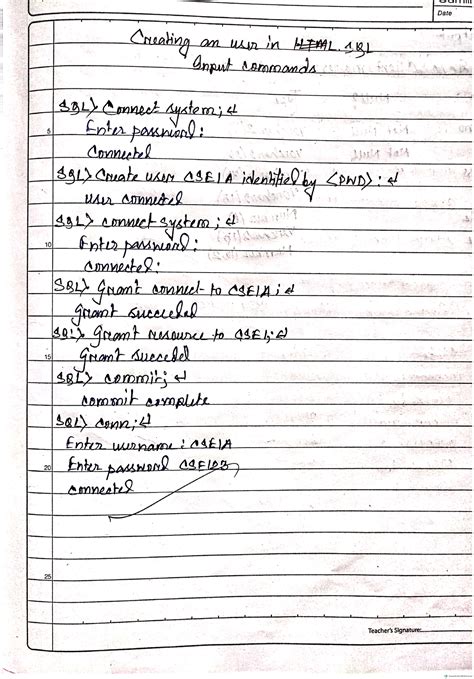 DBMS lab - Computer science and engineering - Studocu