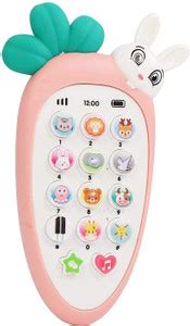 Pulsbery Kids Musical Mobile Phone / Cell Phone with Light and Sound ...