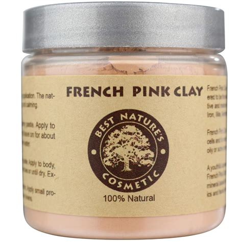 French Pink Clay Pure Natural 8 fl oz : Amazon.in: Beauty