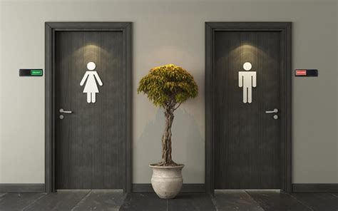 Occupied/Vacant Sign With Unique Mounting for Restrooms at Offices ...