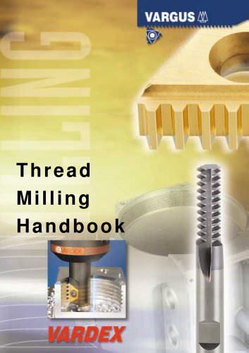 Vardex Thread Milling & Thread Turning Main Catalog - English Metric ...