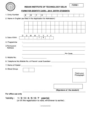 Fillable Online academics iitd ac View - Academics - Indian Institute ...