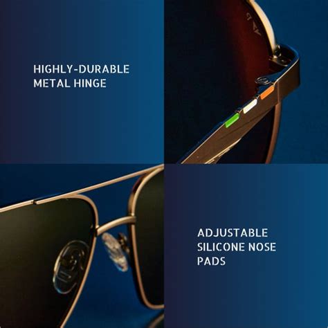 Buy Gunmetal Blue Full Rim Rectangle Square Vincent Chase PATRIOT VC ...