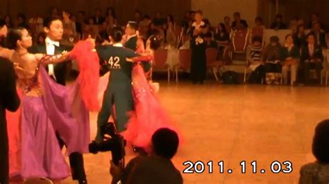 2011年11月3日 亀川・高橋組 統一全日本戦ダンス選手権大会1次予選Tango
