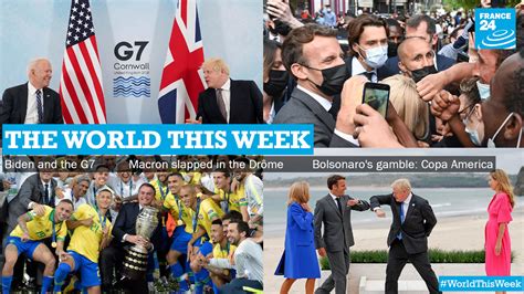 Biden's G7, Brazil & the Copa America, Macron slapped in the Drôme ...