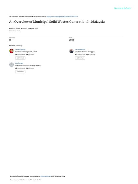 Image result for Abstract On Municipal Solid Waste Management