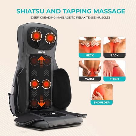 Buy BEATXP POWERHEAL GO CAR SEAT MASSAGER CHAIR FOR FULL BODY PAIN ...
