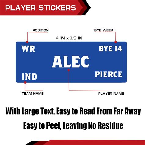 Sumapner Fantasy Football Draft Board 2024-2025 Kit, 600+ India | Ubuy