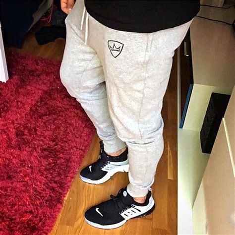 Men's Sweatpants Joggers Trousers Track Pants Drawstring Elastic Waist ...