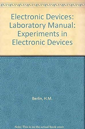 Buy Laboratory Manual: Experiments in Electronic Devices Book Online at ...
