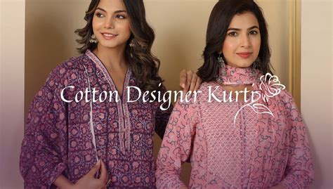 Buy Hand Block Print Cotton Kurtas Online | Shahenaz India