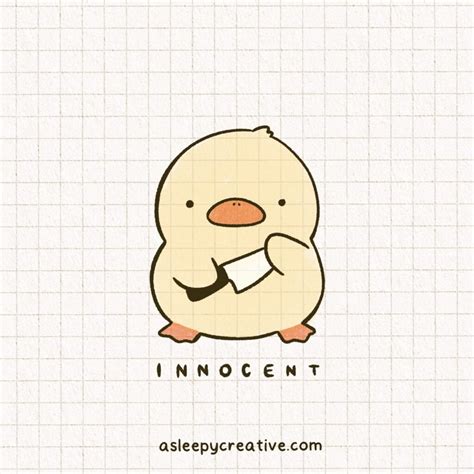 30 Easy Duck Drawing Ideas - a sleepy creative