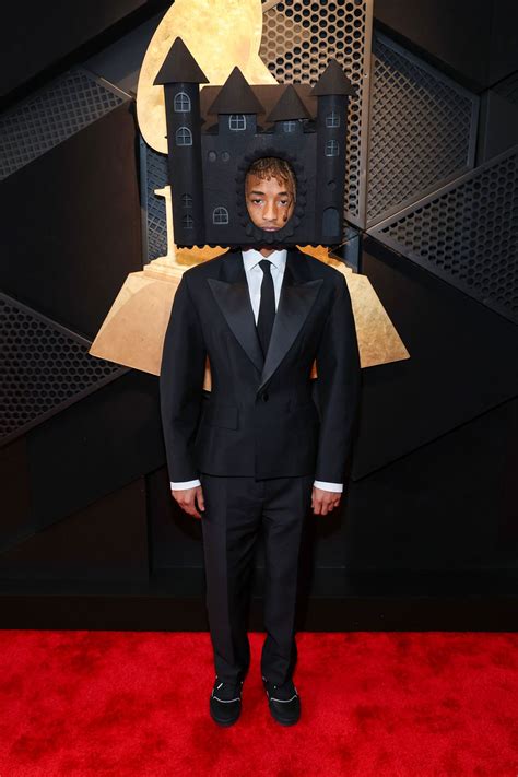 Jaden Smith Wears a House on His Head on 2025 Grammys Red Carpet | Us ...