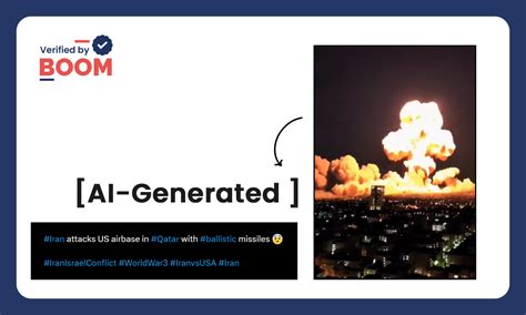 AI-Generated Video Viral As Iran's Attack On US Base In Qatar | BOOM