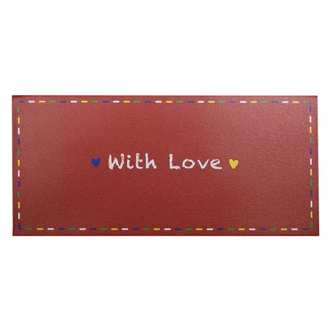 Red Kids Money Envelope - Set of 10 – Pink Palette Stationery